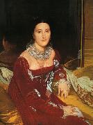 Jean-Auguste Dominique Ingres Mme.De Senonnes oil painting artist